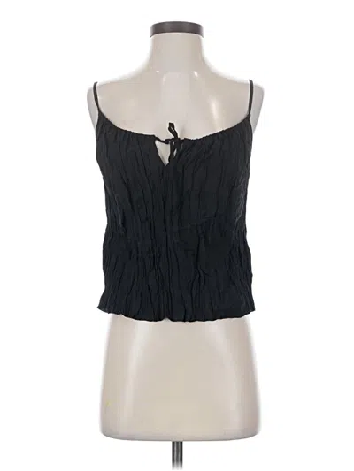 Jcrew Tank Top Black Strapless Neckline Tops