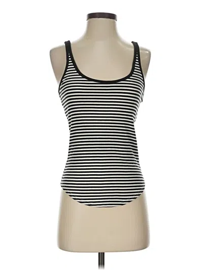Pre-owned Jcrew Tank Top Black Strapless Neckline Tops