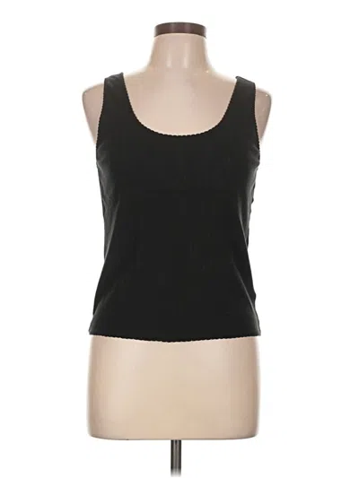 Pre-owned Jcrew Tank Top Black Strapless Neckline Tops