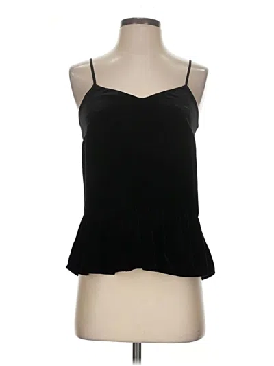 Pre-owned Jcrew Tank Top Black Strapless Neckline Tops