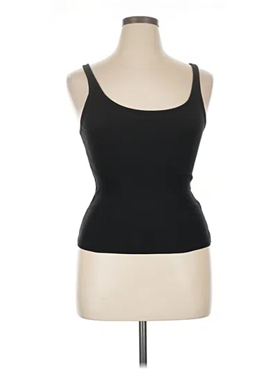 Pre-owned Jcrew Tank Top Black Strapless Neckline Tops