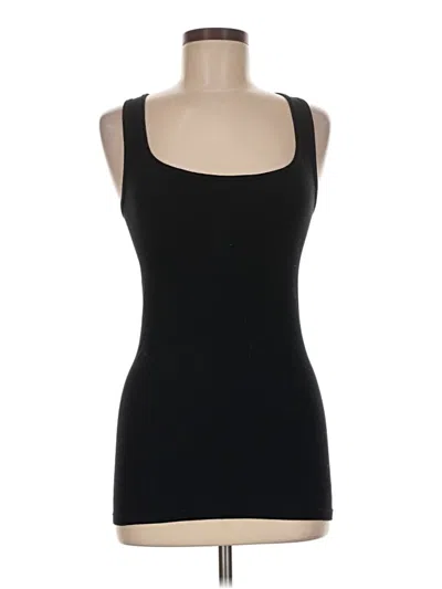 Pre-owned Jcrew Tank Top Black Strapless Neckline Tops