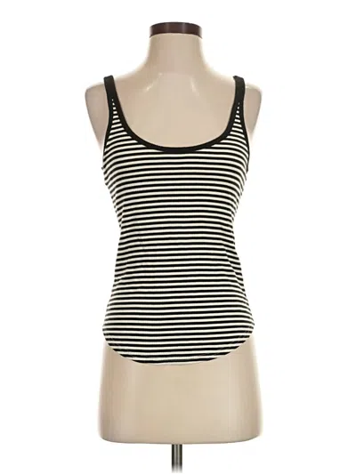 Pre-owned Jcrew Tank Top Black Strapless Neckline Tops