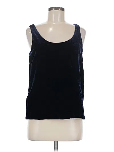 Jcrew Tank Top Blue Square Neckline Tops