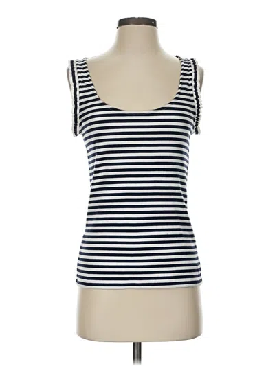 Pre-owned Jcrew Tank Top Blue Sweetheart Neckline Tops