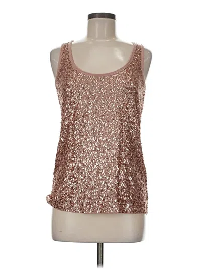 Pre-owned Jcrew Tank Top Brown Strapless Neckline Tops
