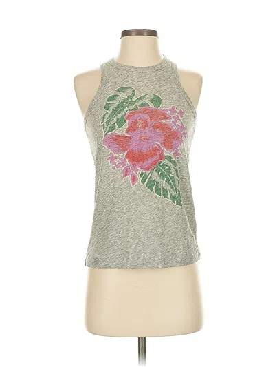 Pre-owned Jcrew Tank Top Gray Halter Neckline Tops