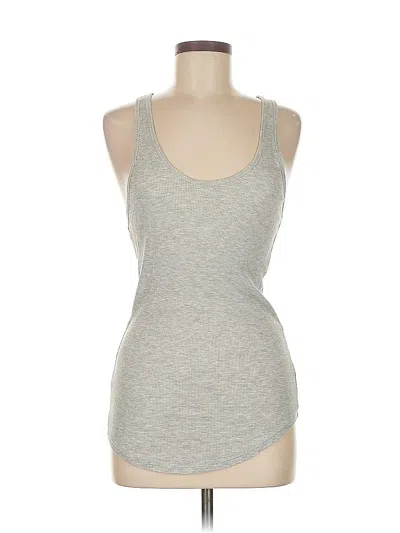 Pre-owned Jcrew Tank Top Gray Halter Neckline Tops