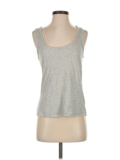 Pre-owned Jcrew Tank Top Gray Halter Neckline Tops