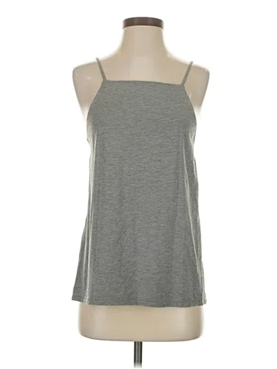 Pre-owned Jcrew Tank Top Gray Halter Neckline Tops