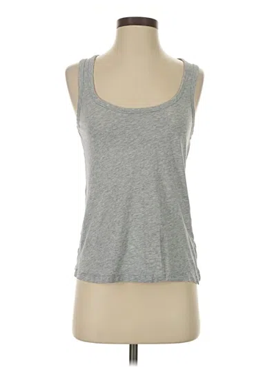 Pre-owned Jcrew Tank Top Gray Halter Neckline Tops