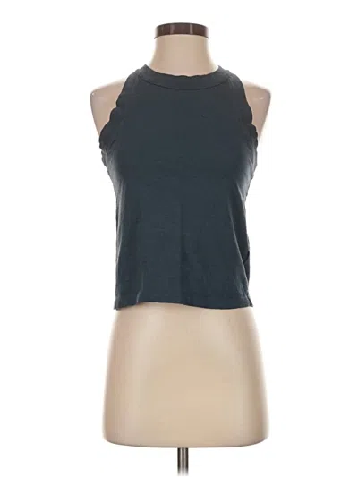 Pre-owned Jcrew Tank Top Gray Halter Neckline Tops