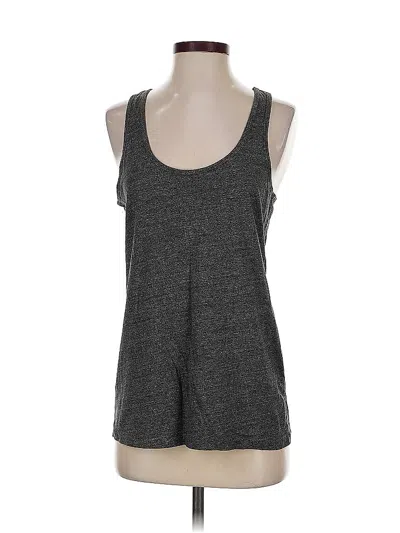 Pre-owned Jcrew Tank Top Gray Strapless Neckline Tops