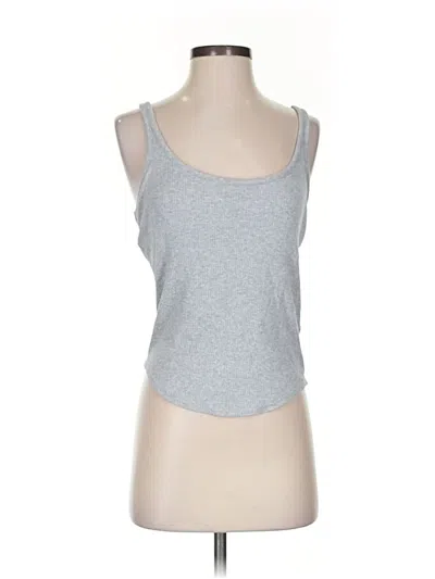 Pre-owned Jcrew Tank Top Gray Strapless Neckline Tops