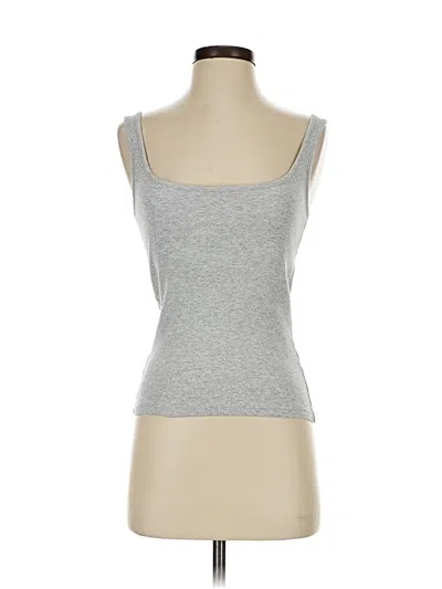 Pre-owned Jcrew Tank Top Gray Strapless Neckline Tops