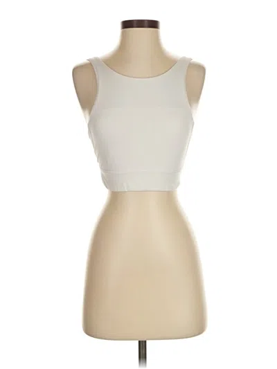 Pre-owned Jcrew Tank Top Gray Strapless Neckline Tops