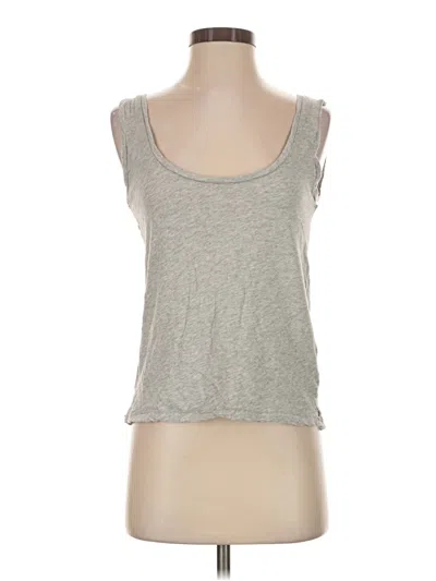 Pre-owned Jcrew Tank Top Gray Strapless Neckline Tops
