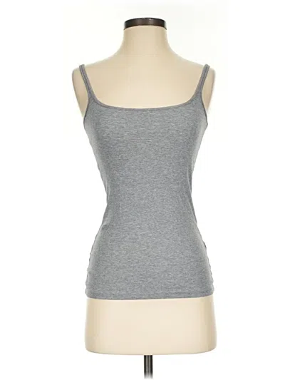 Pre-owned Jcrew Tank Top Gray Strapless Neckline Tops