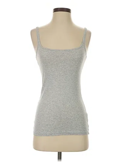 Pre-owned Jcrew Tank Top Gray Sweetheart Neckline Tops