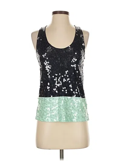 Pre-owned Jcrew Tank Top Green Halter Neckline Tops