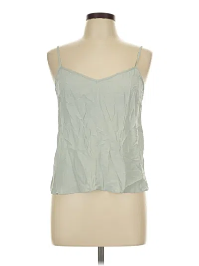Pre-owned Jcrew Tank Top Green Strapless Neckline Tops
