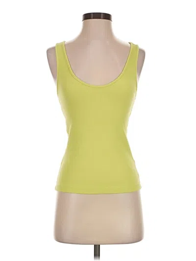 Pre-owned Jcrew Tank Top Green Strapless Neckline Tops