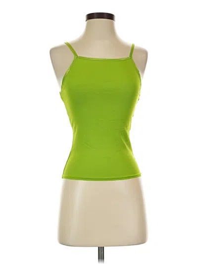 Pre-owned Jcrew Tank Top Green Strapless Neckline Tops