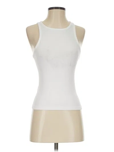 Pre-owned Jcrew Tank Top Ivory Halter Neckline Tops