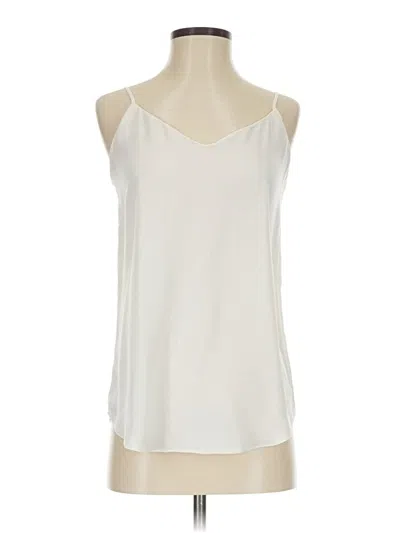 Pre-owned Jcrew Tank Top Ivory Halter Neckline Tops