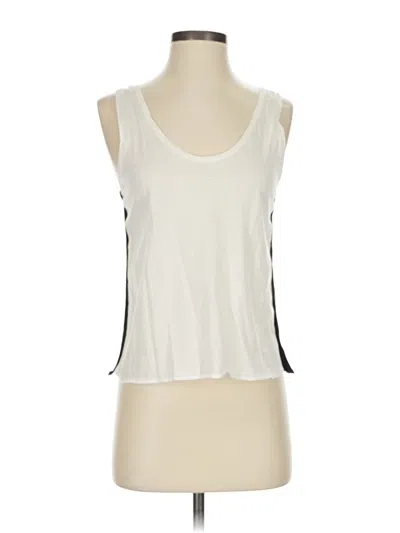 Pre-owned Jcrew Tank Top Ivory Halter Neckline Tops