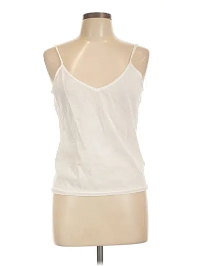 Pre-owned Jcrew Tank Top Ivory Halter Neckline Tops