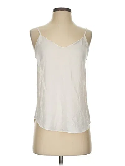 Pre-owned Jcrew Tank Top Ivory Halter Neckline Tops