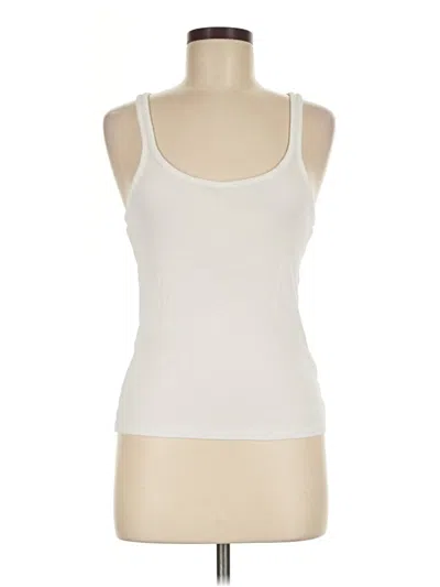 Pre-owned Jcrew Tank Top Ivory Strapless Neckline Tops