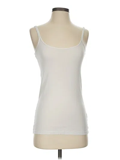 Pre-owned Jcrew Tank Top Ivory Strapless Neckline Tops