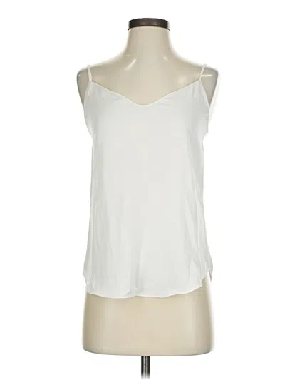 Pre-owned Jcrew Tank Top Ivory Strapless Neckline Tops In White
