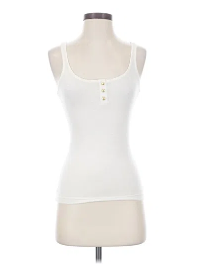 Pre-owned Jcrew Tank Top Ivory Sweetheart Neckline Tops