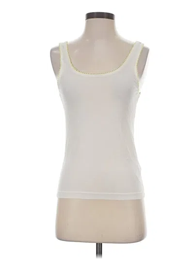 Pre-owned Jcrew Tank Top Ivory Sweetheart Neckline Tops