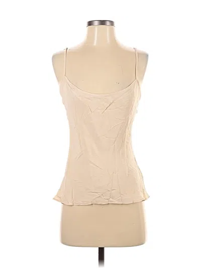Pre-owned Jcrew Tank Top Ivory Sweetheart Neckline Tops In White