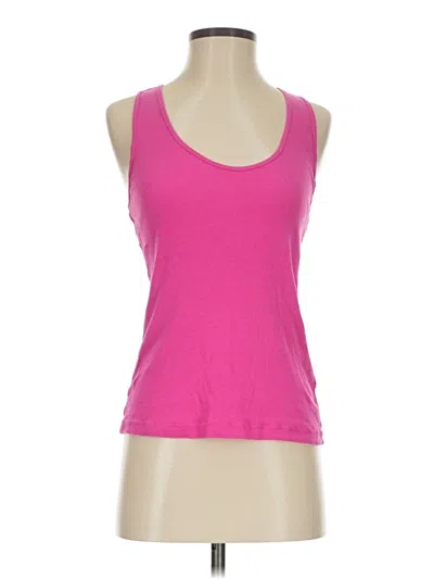 Pre-owned Jcrew Tank Top Pink Halter Neckline Tops