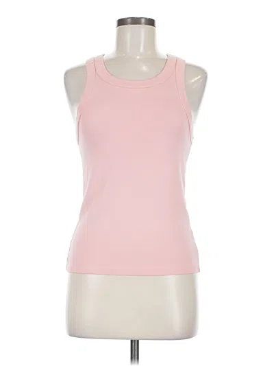 Pre-owned Jcrew Tank Top Pink Halter Neckline Tops