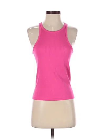 Pre-owned Jcrew Tank Top Pink Halter Neckline Tops