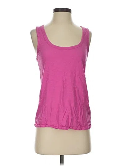 Pre-owned Jcrew Tank Top Pink Strapless Neckline Tops
