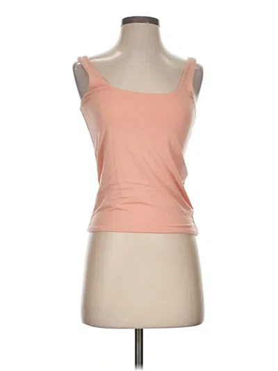 Pre-owned Jcrew Tank Top Pink Strapless Neckline Tops