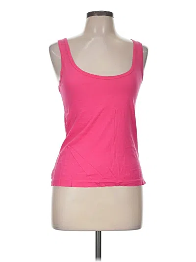 Pre-owned Jcrew Tank Top Pink Strapless Neckline Tops
