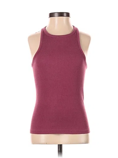 Pre-owned Jcrew Tank Top Purple Halter Neckline Tops