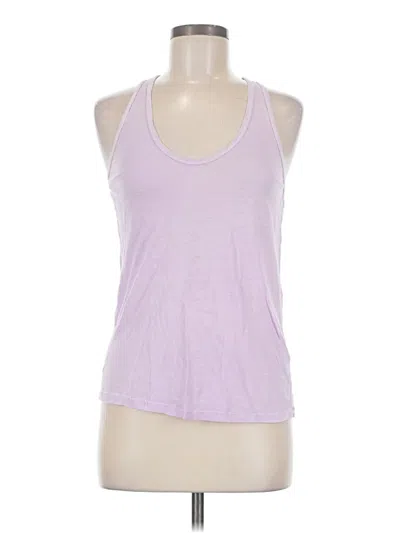 Pre-owned Jcrew Tank Top Purple Halter Neckline Tops