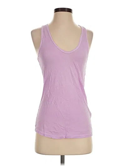 Pre-owned Jcrew Tank Top Purple Halter Neckline Tops