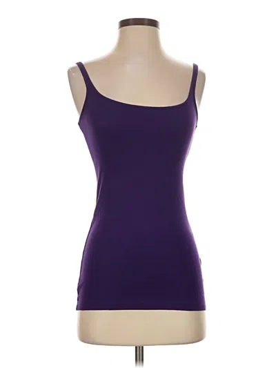 Pre-owned Jcrew Tank Top Purple Strapless Neckline Tops