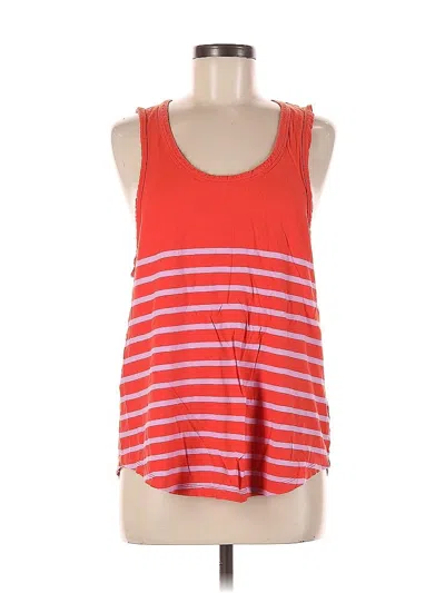 Pre-owned Jcrew Tank Top Red Halter Neckline Tops