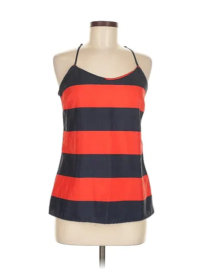 Pre-owned Jcrew Tank Top Red Halter Neckline Tops
